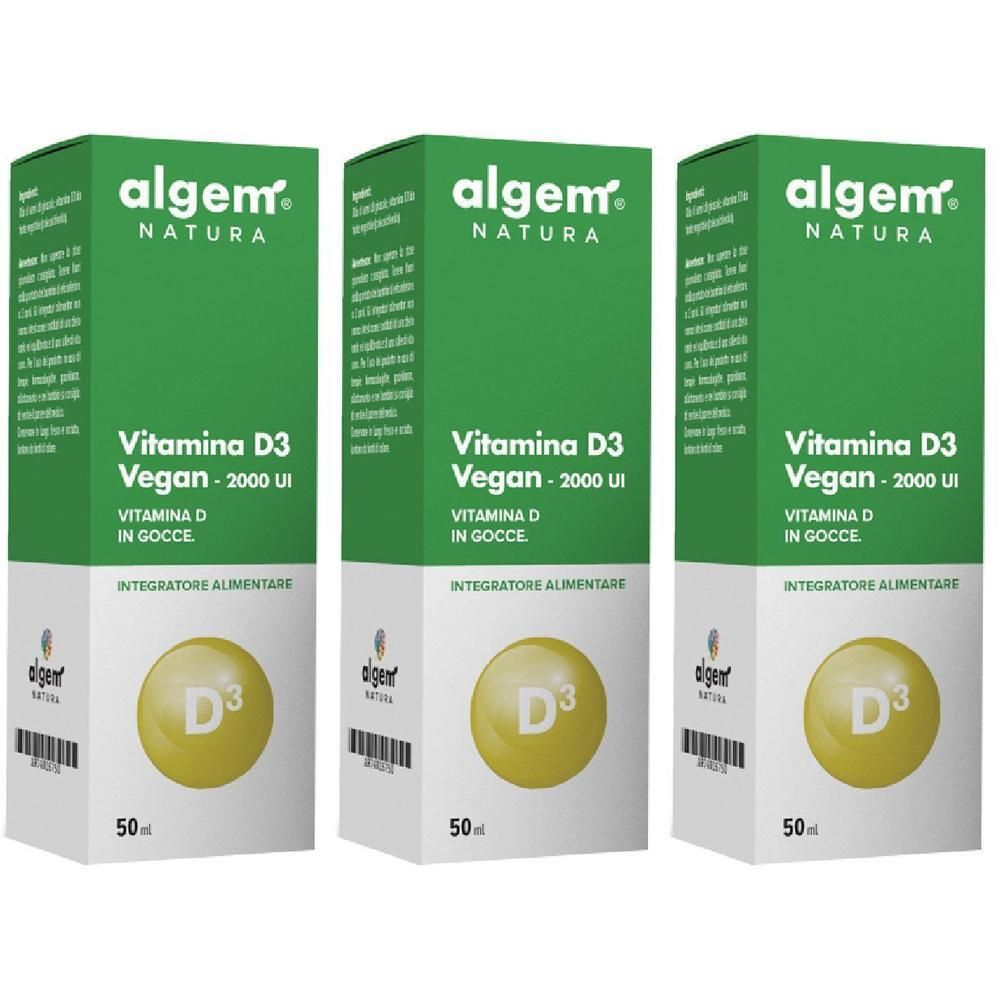 Vitamina D3 Vegan 2000 Ui 50 Ml