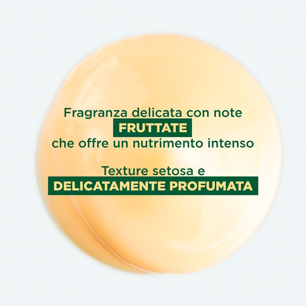 Crema color pesca con fragranza fruttata e texture setosa.