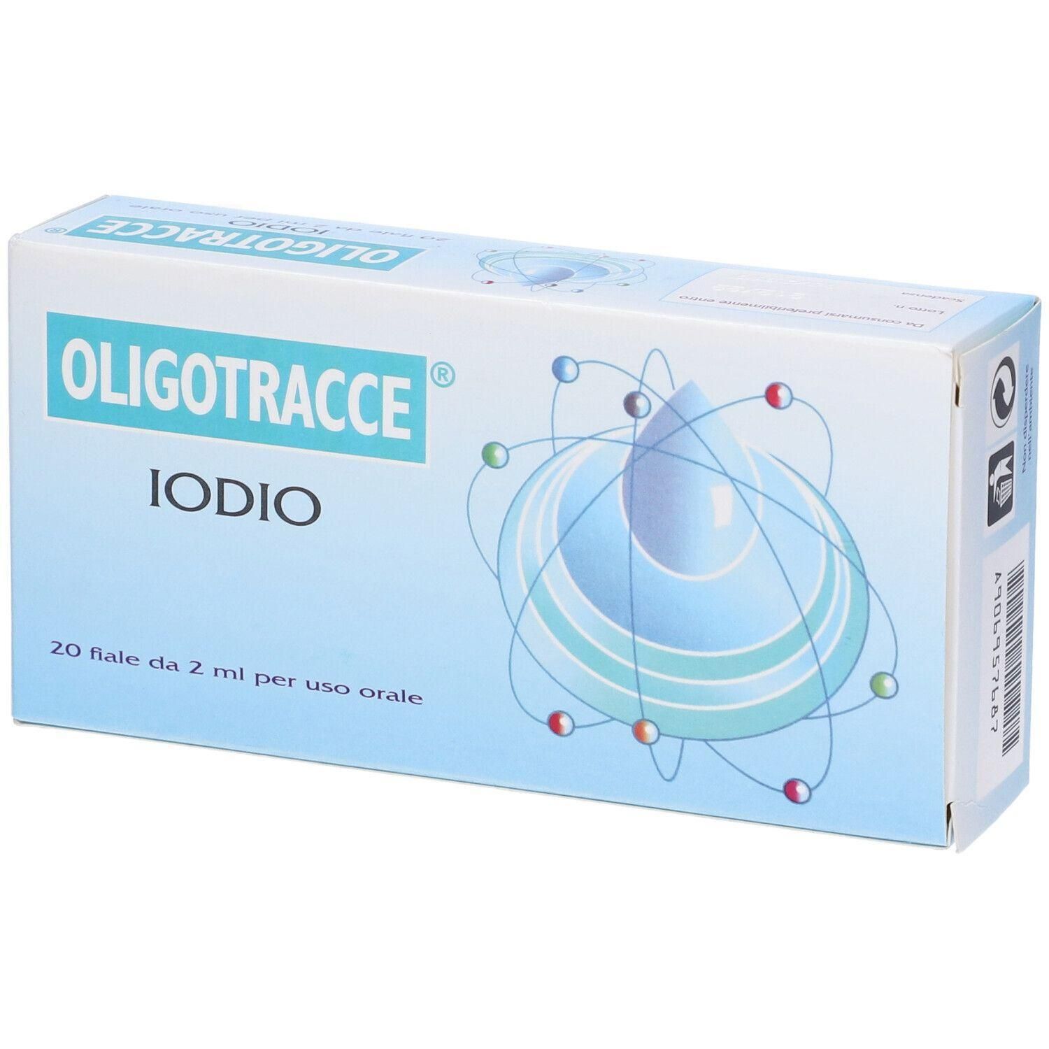 Oligotracce Iodio 20F 2Ml