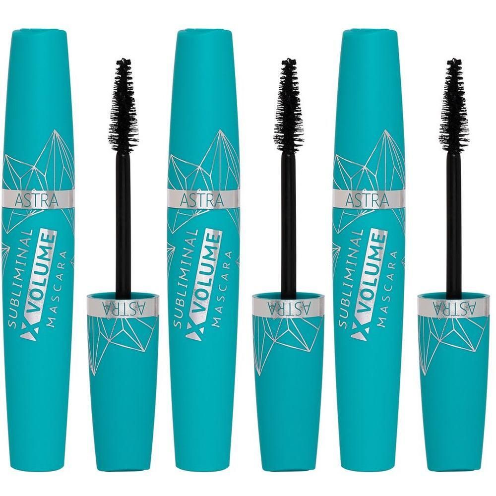 ASTRA Make-UP Subliminal X Volume Mascara Waterproof - Maxi Volume Resistente All'Acqua