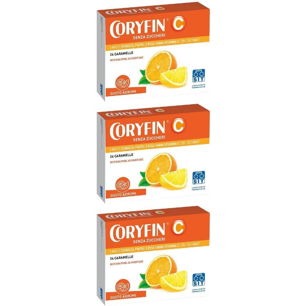 Coryfin® C Senza Zuccheri Gusto Agrumi