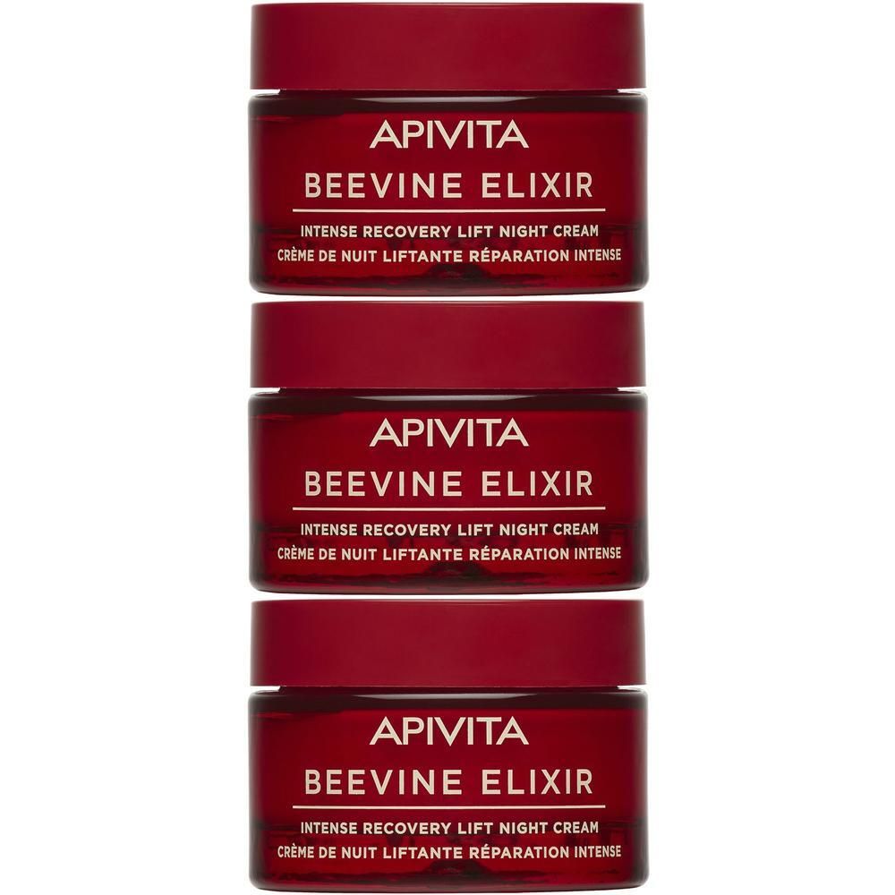 Apivita Beevine Elixir Crema Notte intensiva Antietà e antirughe Liftante con Acido Ialuronico