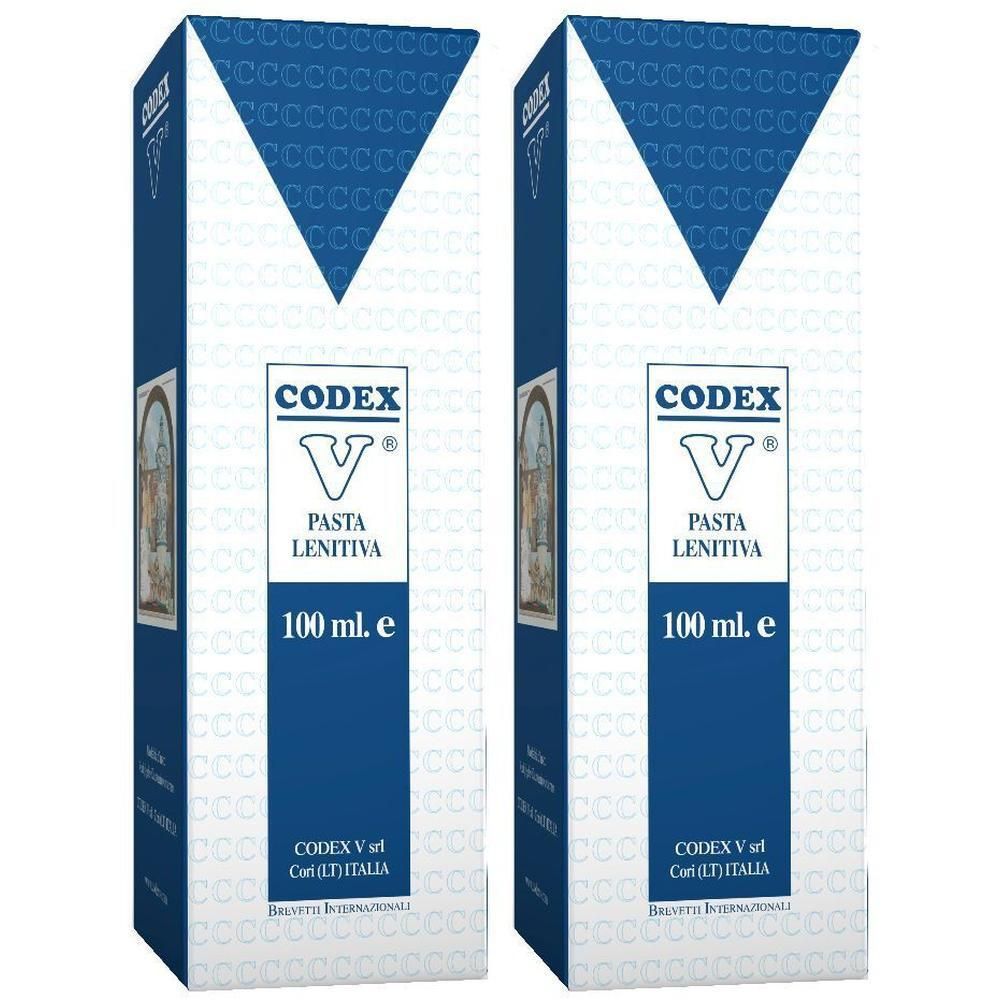 Due confezioni di Codex Pasta Lenitiva, 100 ml.