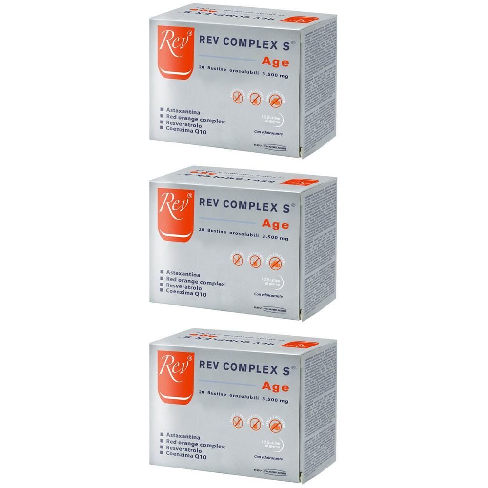 Rev Complex S Age Bustine Astuccio