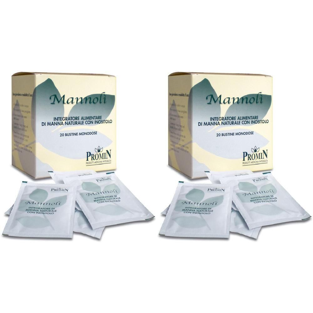 Mannoli Polvere 20 Bustine 25 G