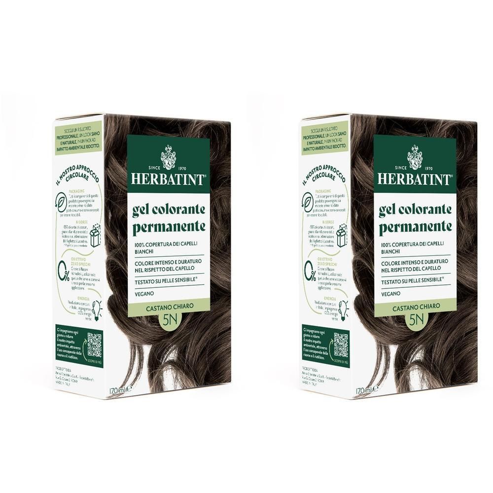 Herbatint Gel Colorante Permanente 5N Castano Chiaro