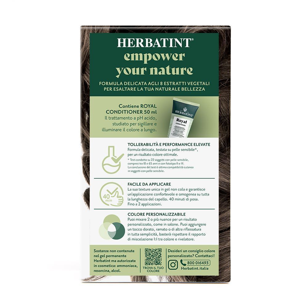 Herbatint Gel Colorante Permanente 5N Castano Chiaro