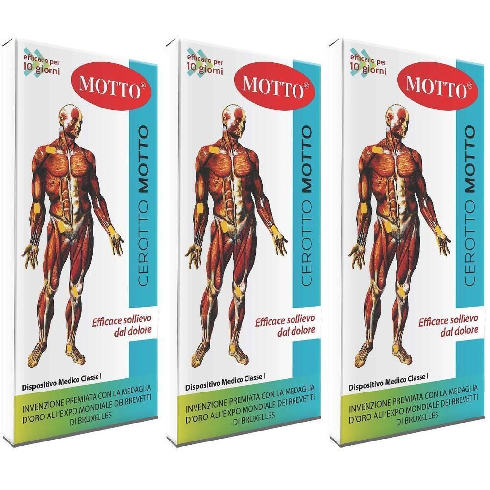 Cerotto Motto Analgesico Da Ritagliare 5 X 15 Cm 2 Pezzi