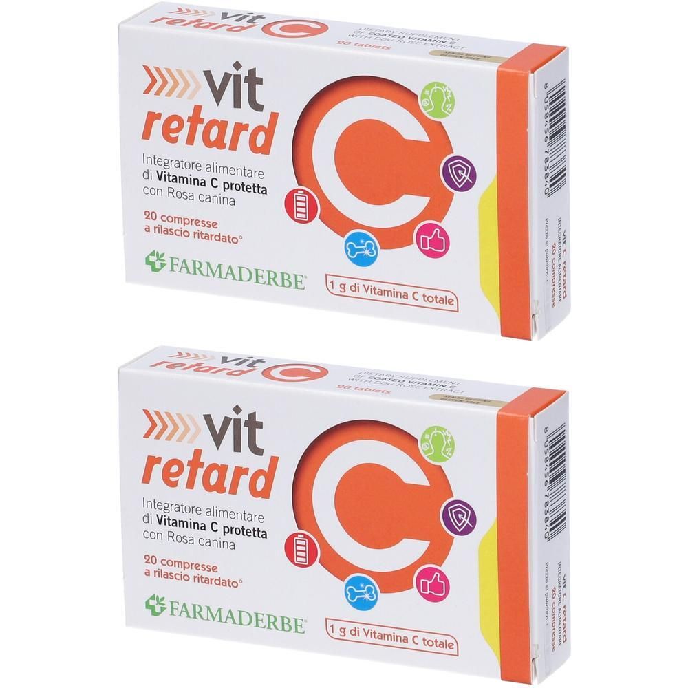 Vit C Retard 20 Compresse A Rilascio Ritardato