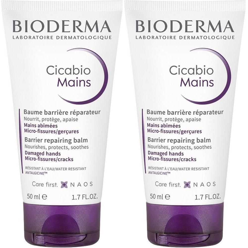 BIODERMA Cicabio Mains Crema mani danneggiate screpolate fissurate