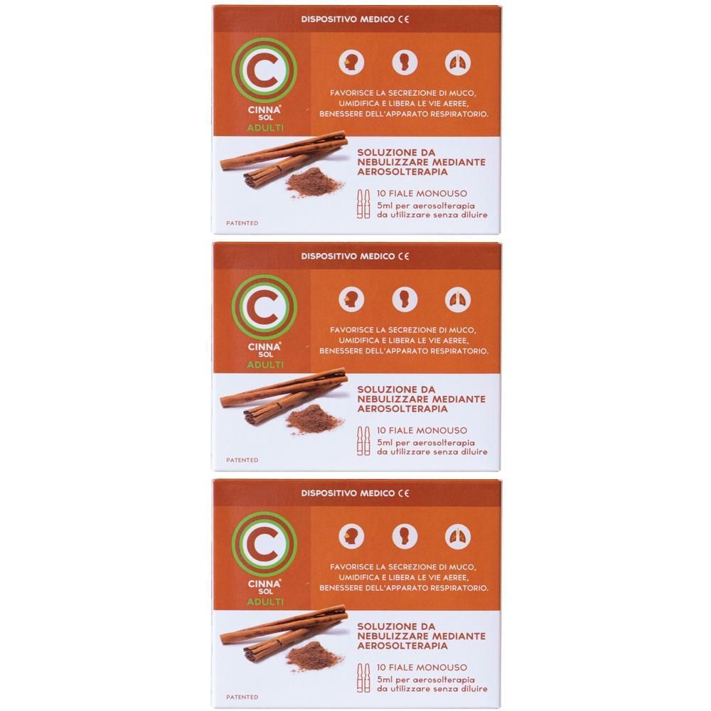 Cinna Sol Adulti 10 Fiale 5 Ml