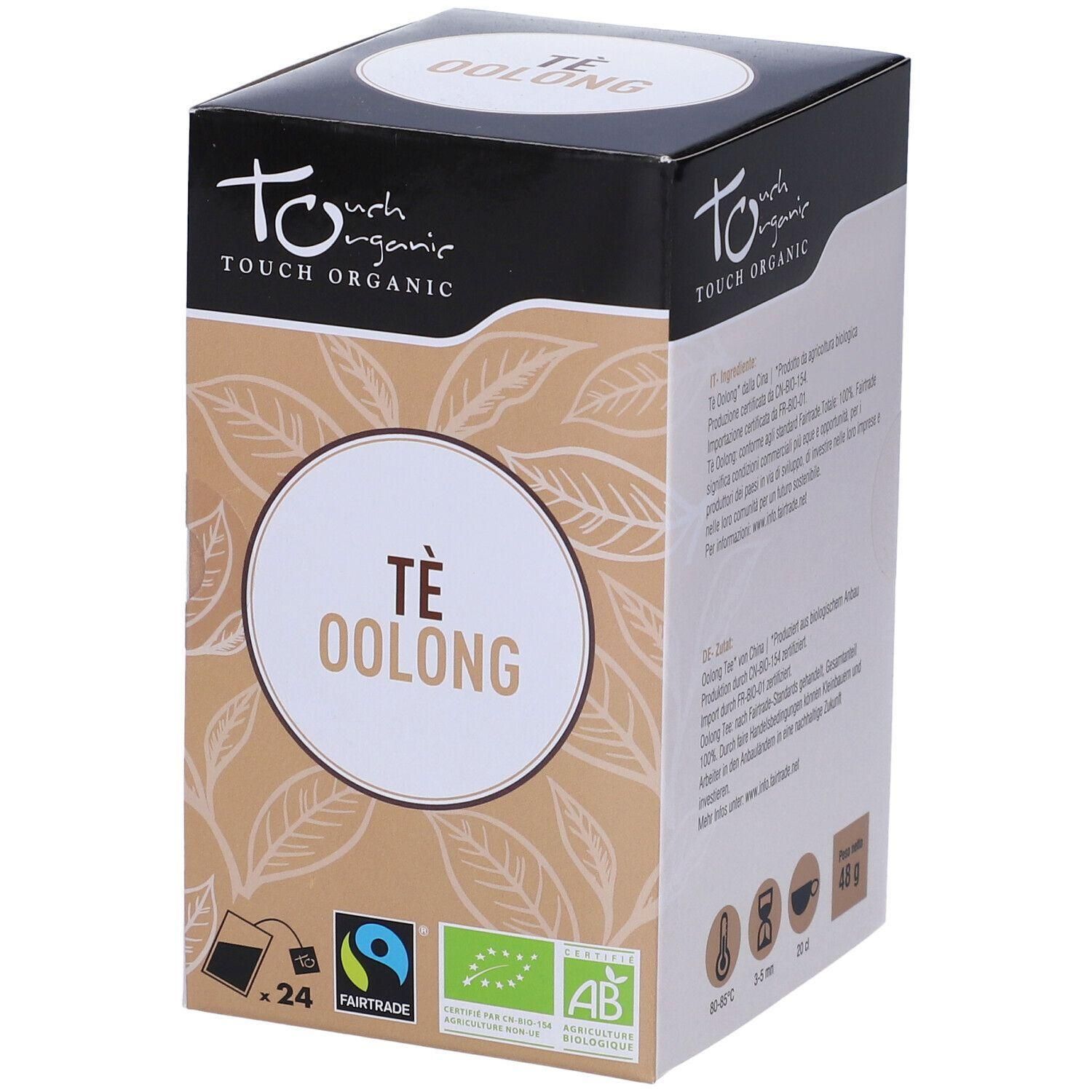 Confezione di Tè Oolong Bio, 24 filtri, certificata Fairtrade e Bio.