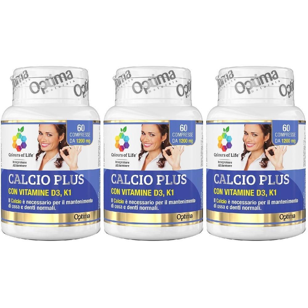Colours Of Life Calcio Plus 60 Compresse 1200 Mg