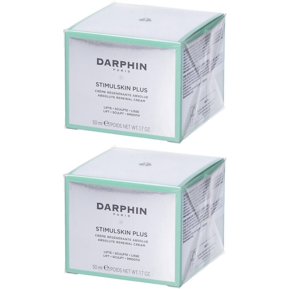 Due vasetti Darphin Stimulskin Plus da 50ml ciascuno.