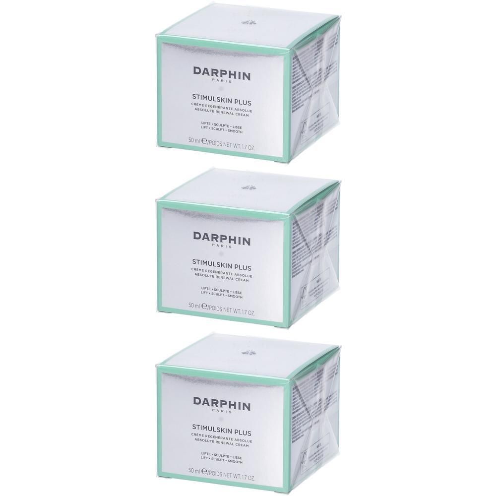 Tre vasetti Darphin Stimulskin Plus da 50ml ciascuno.