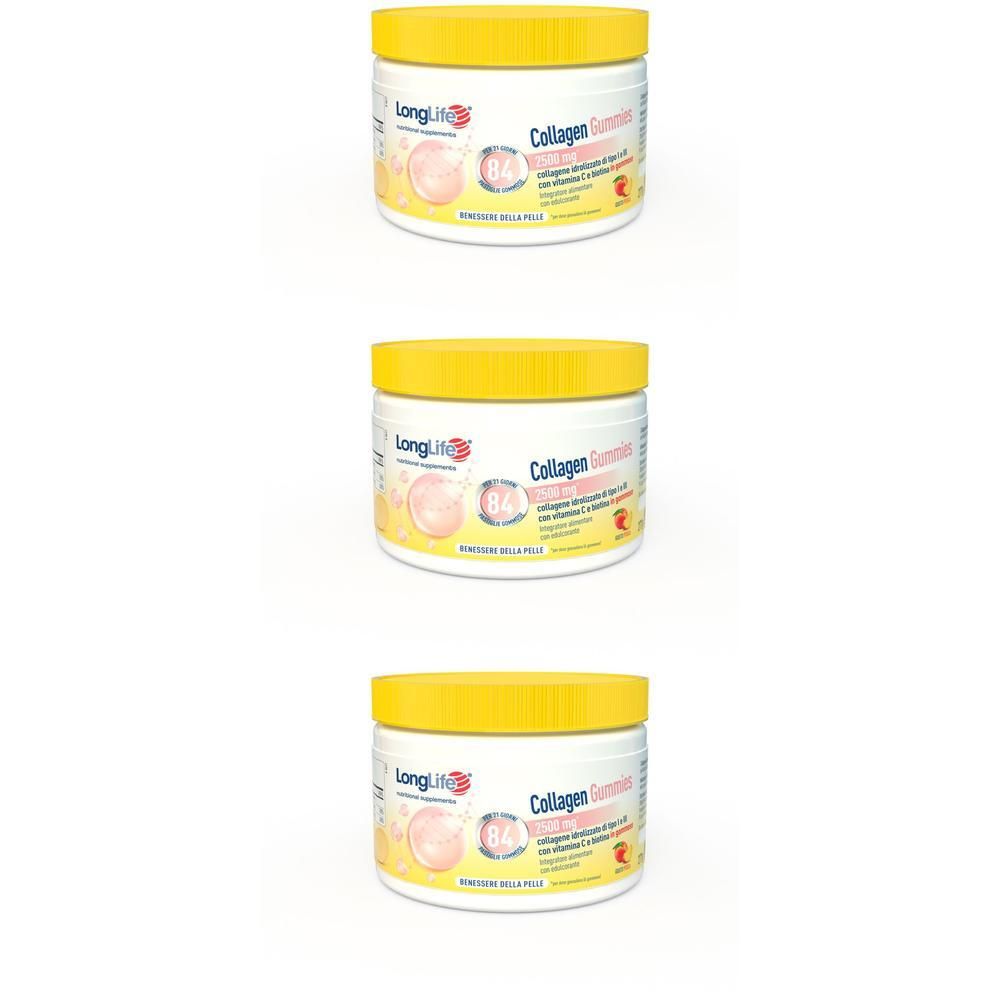 LongLife Collagen Gummies Gusto Pesca