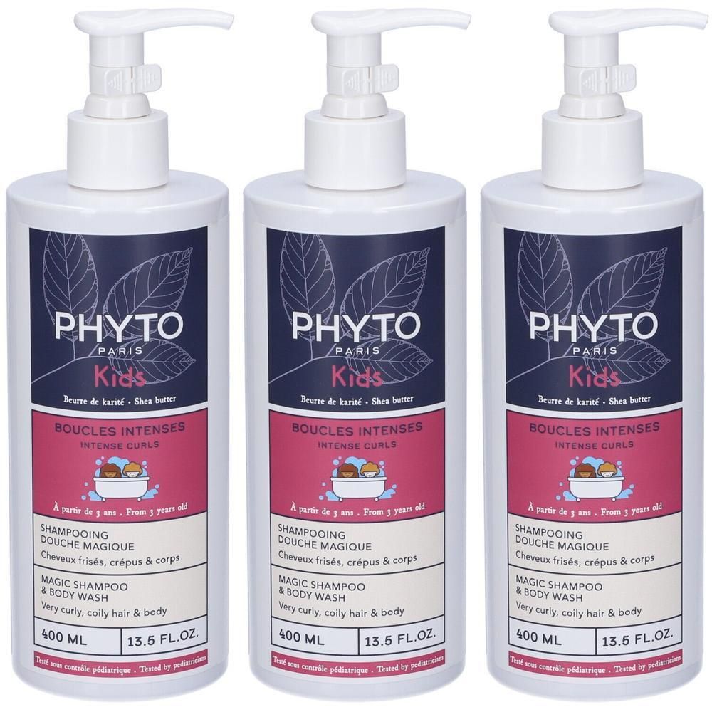 Phyto Kids Ricci Intensi Shampoo Doccia Magico