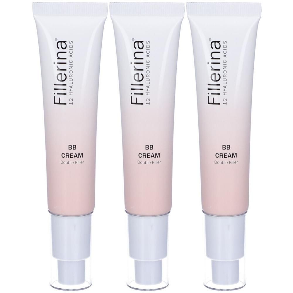 LABO Fillerina BB Cream Double Filler con 12 Acidi Ialuronici Tonalitá 04 Medium Neutral