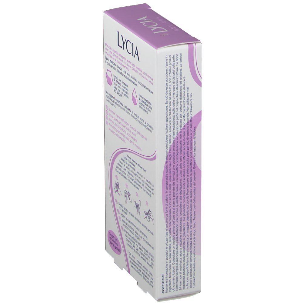 Lycia Strisce Depilatorie Delicate Touch Viso