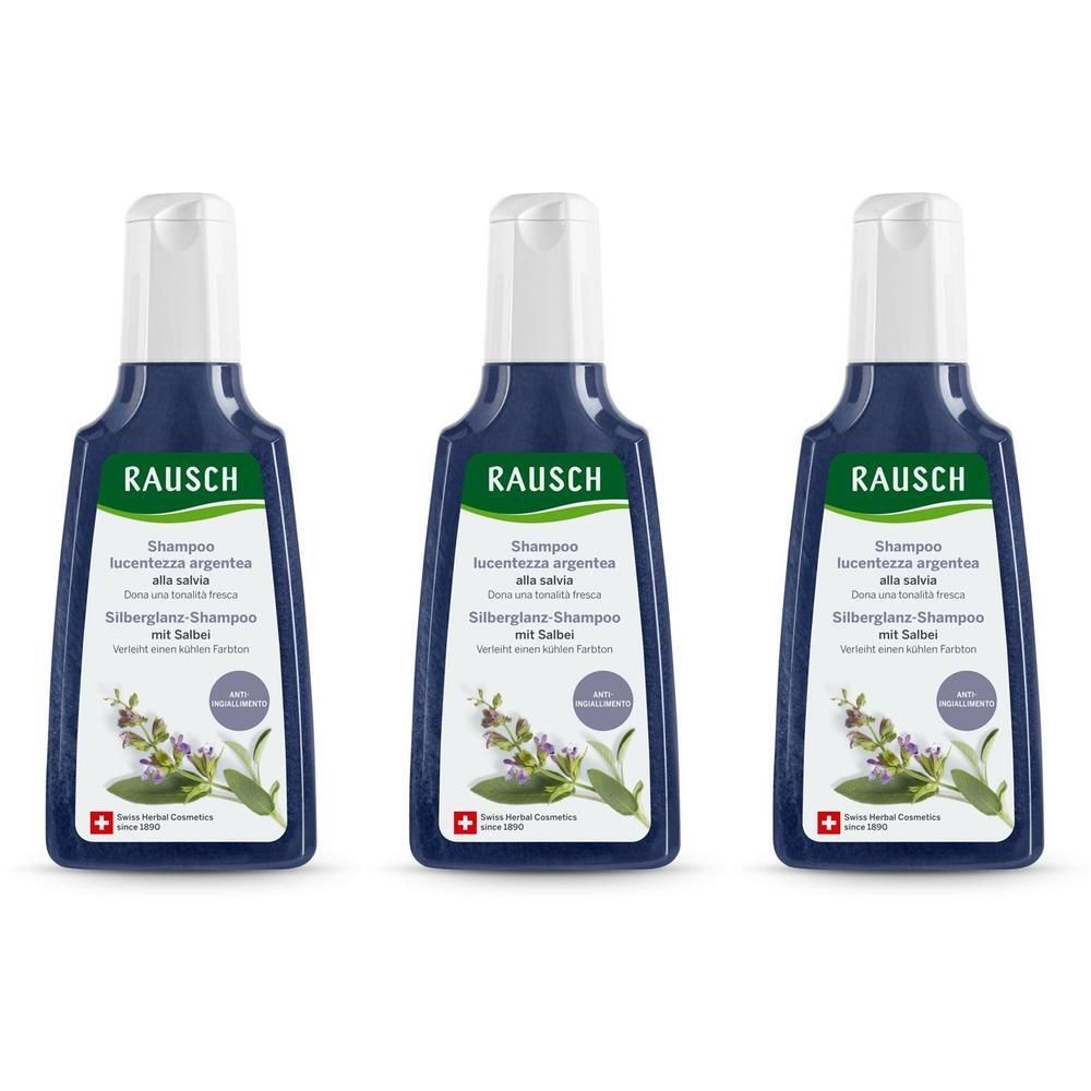 RAUSCH Shampoo Lucentezza Argentea Alla Salvia