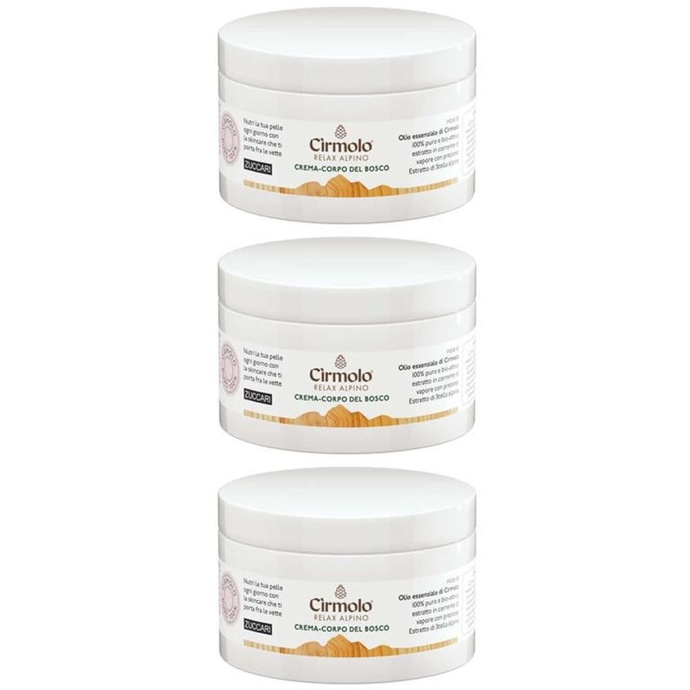 Cirmolo Relax Alpino-Crema Corpo Del Bosco Vaso