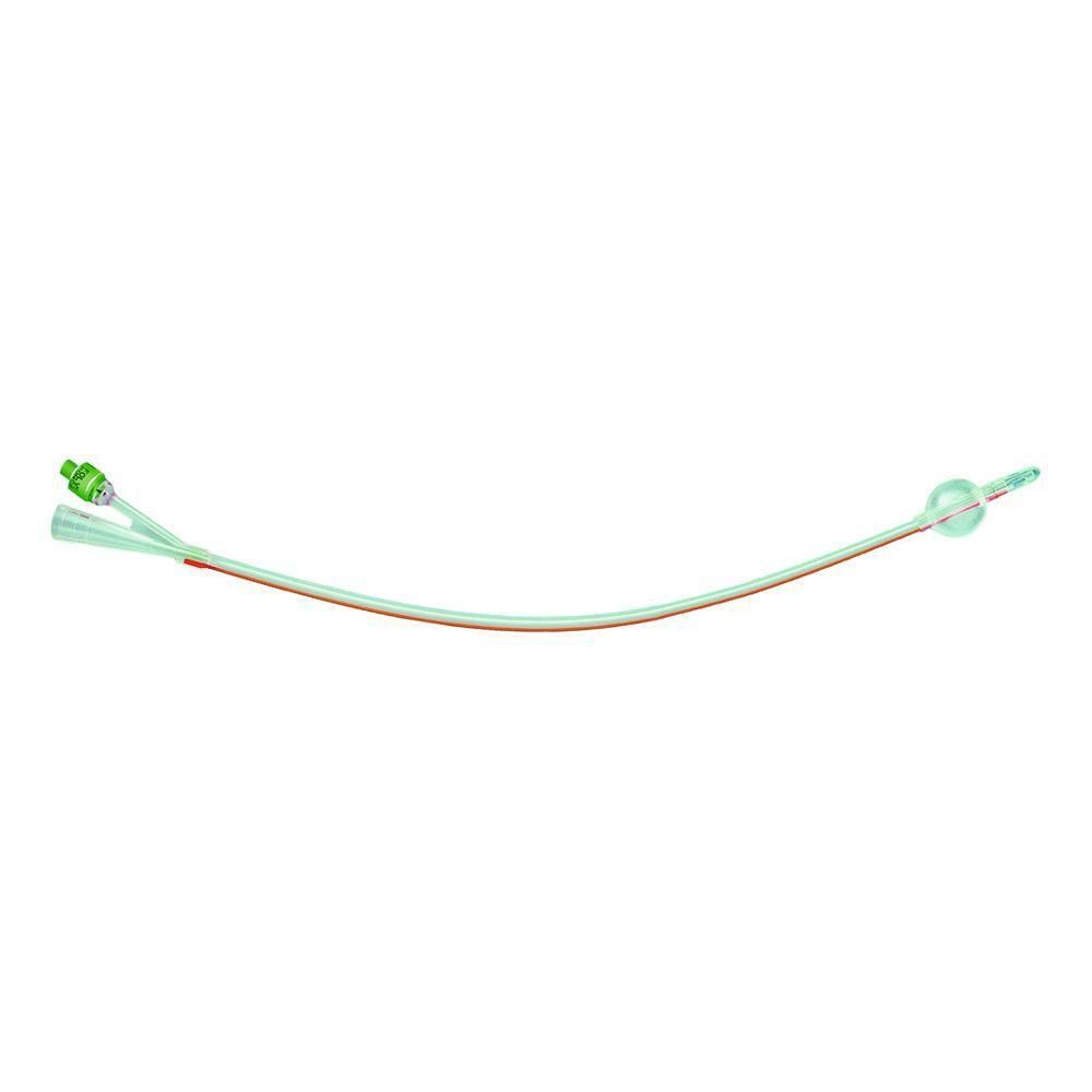 Catetere Foley in silicone a due vie con palloncino, 16FR.