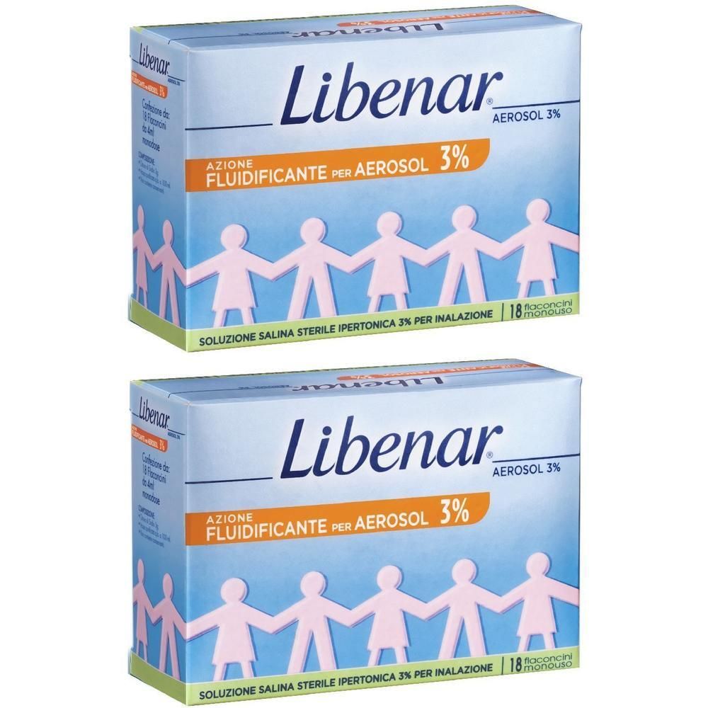 Libenar® Aerosol 3% 18 Flaconcini da 4 ml