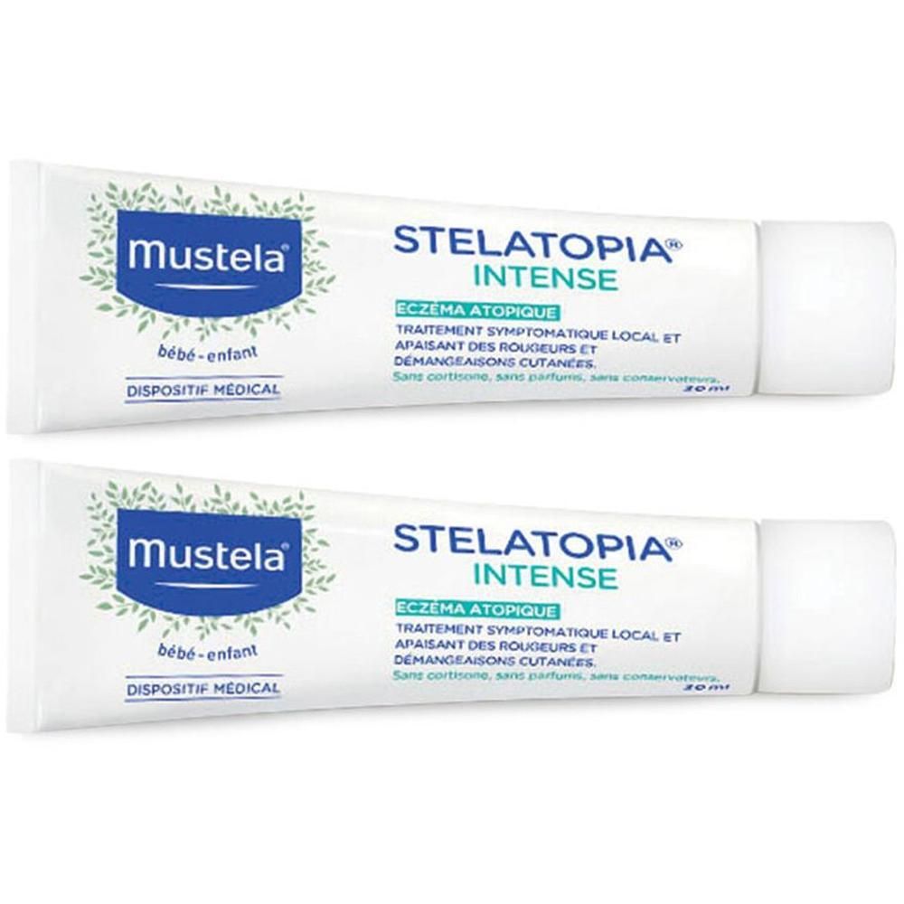 Mustela Stelatopia Intense: due tubi di crema per pelli a tendenza atopica. Dispositivo medico.