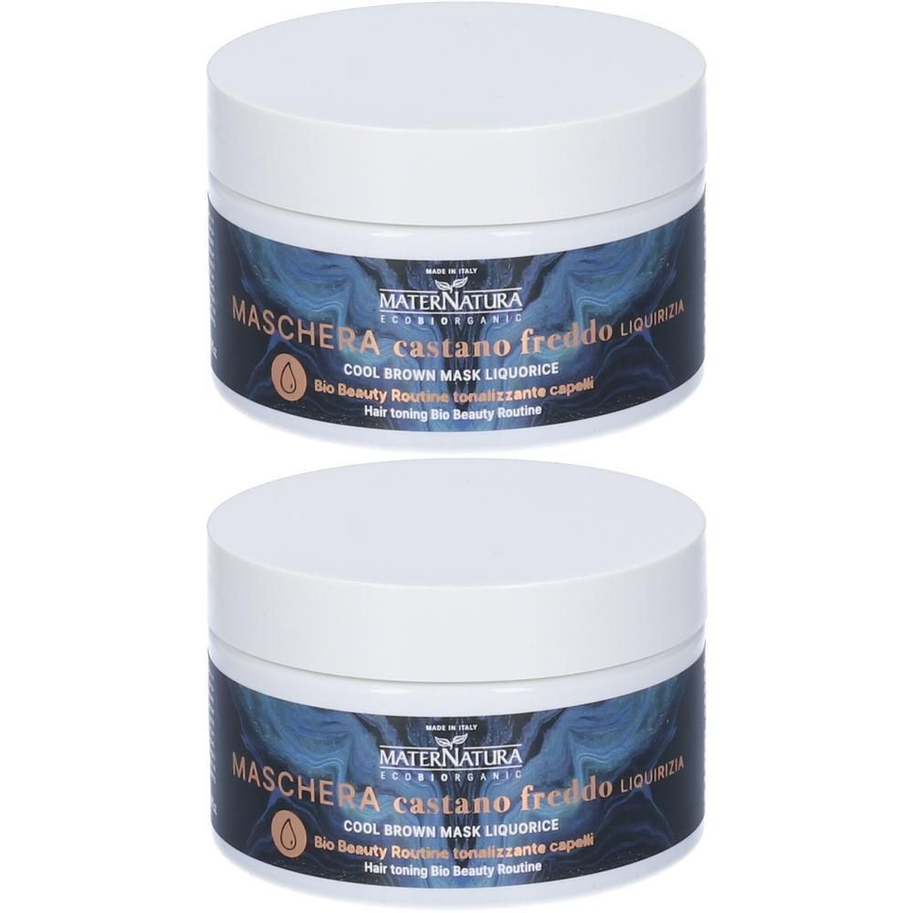 MaterNatura Maschera Castano Freddo Liquirizia