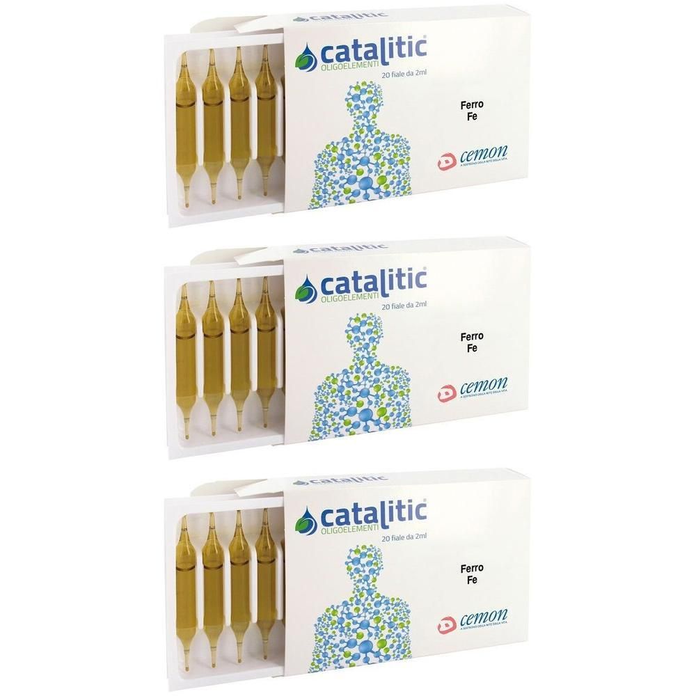 Catalitic Oligoelementi Ferro Fe 20 Ampolle