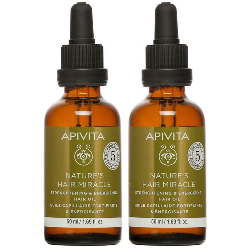 Apivita NATURE'S HAIR MIRACLE Olio Rinforzante e Rivitalizzante Nutre e Rinforza i capelli