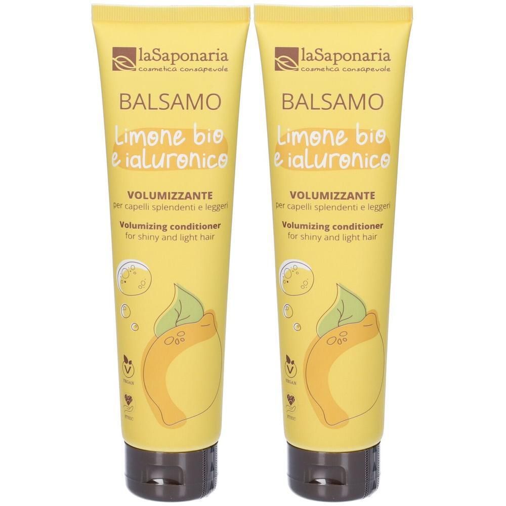 Balsamo capelli volumizzante Limone Bio- Risparmia il 10% con il codice: saponaria0926