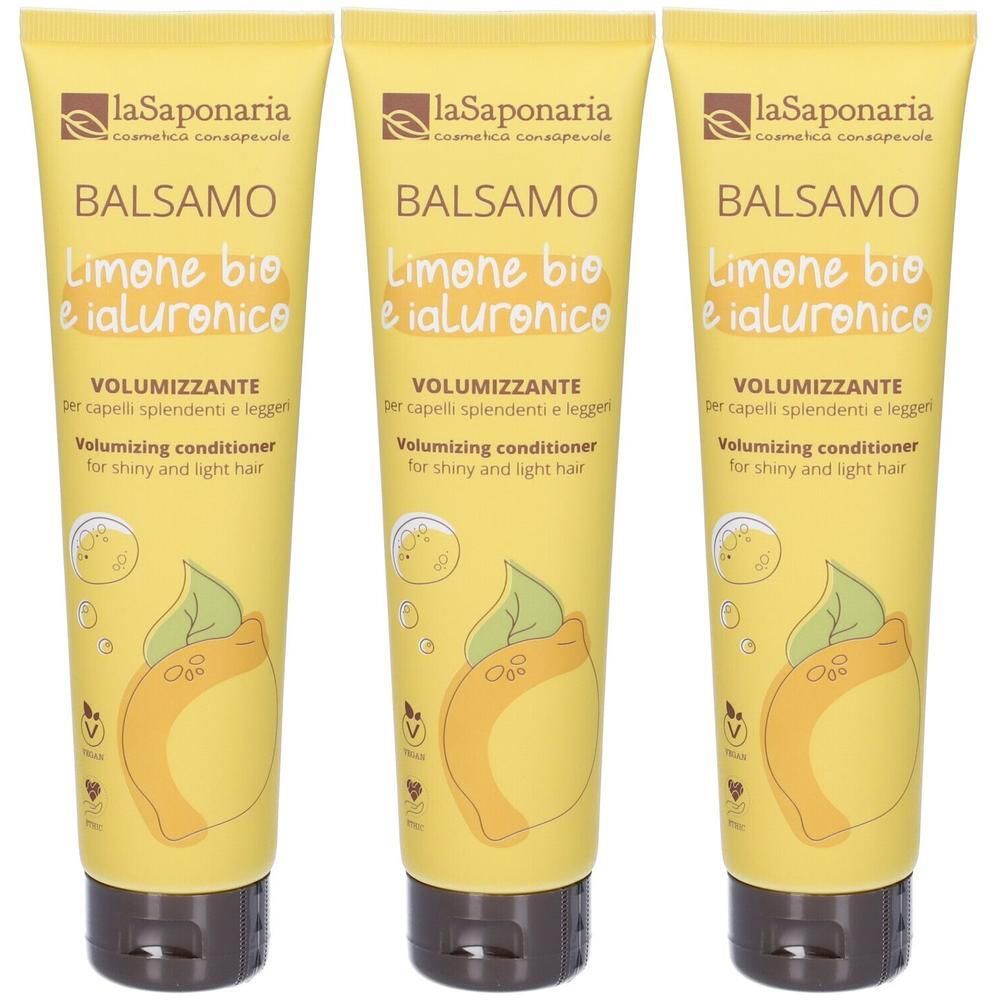 Balsamo capelli volumizzante Limone Bio