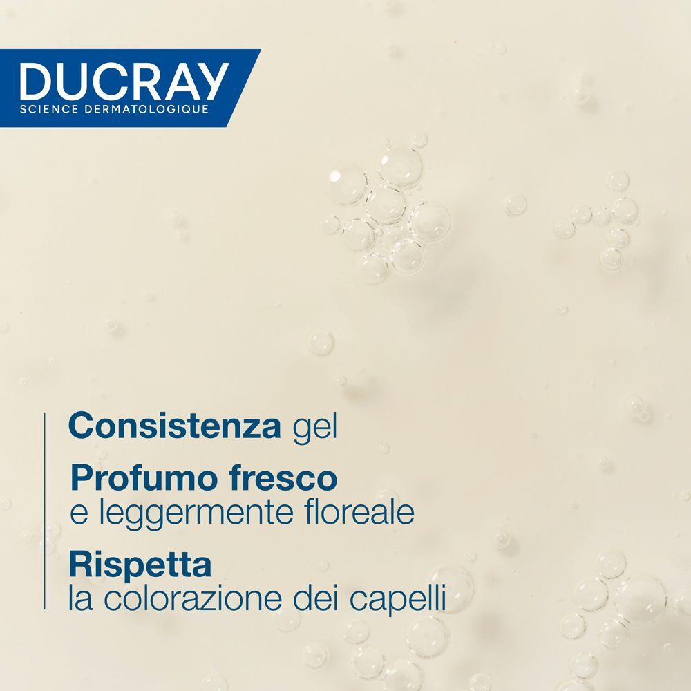 Ducray Kelual Squanorm Shampoo Antiforfora Trattante Regolatore Forfora Grassa 400ml, Elimina 100% della forfora Azione anti-ricomparsa, Cuoio capelluto grasso