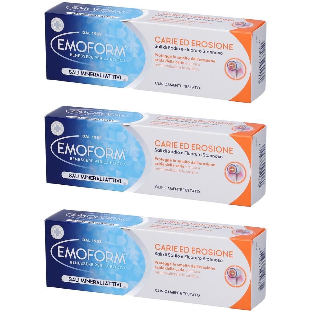 Emoform Dentifricio Carie ed Erosione