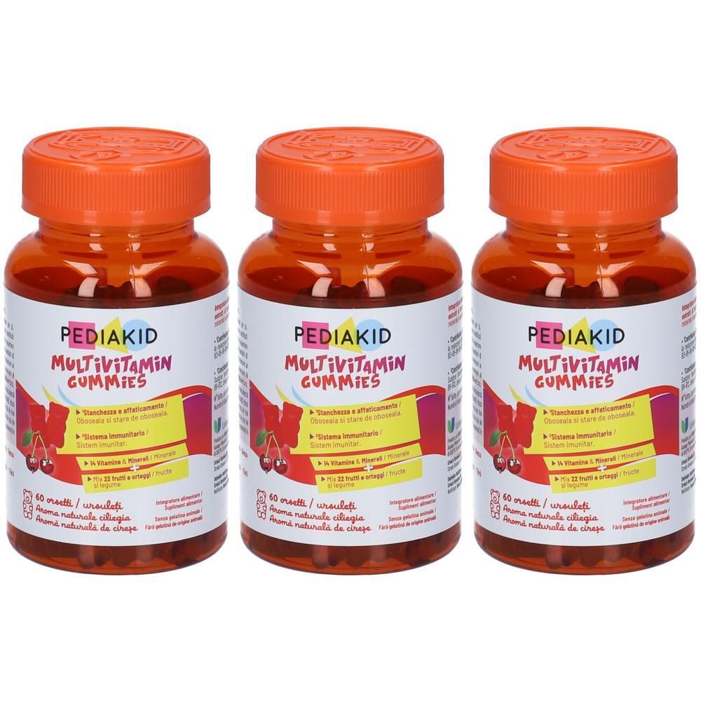 Pediakid Multivitaminico 60 Orsetti Gommosi