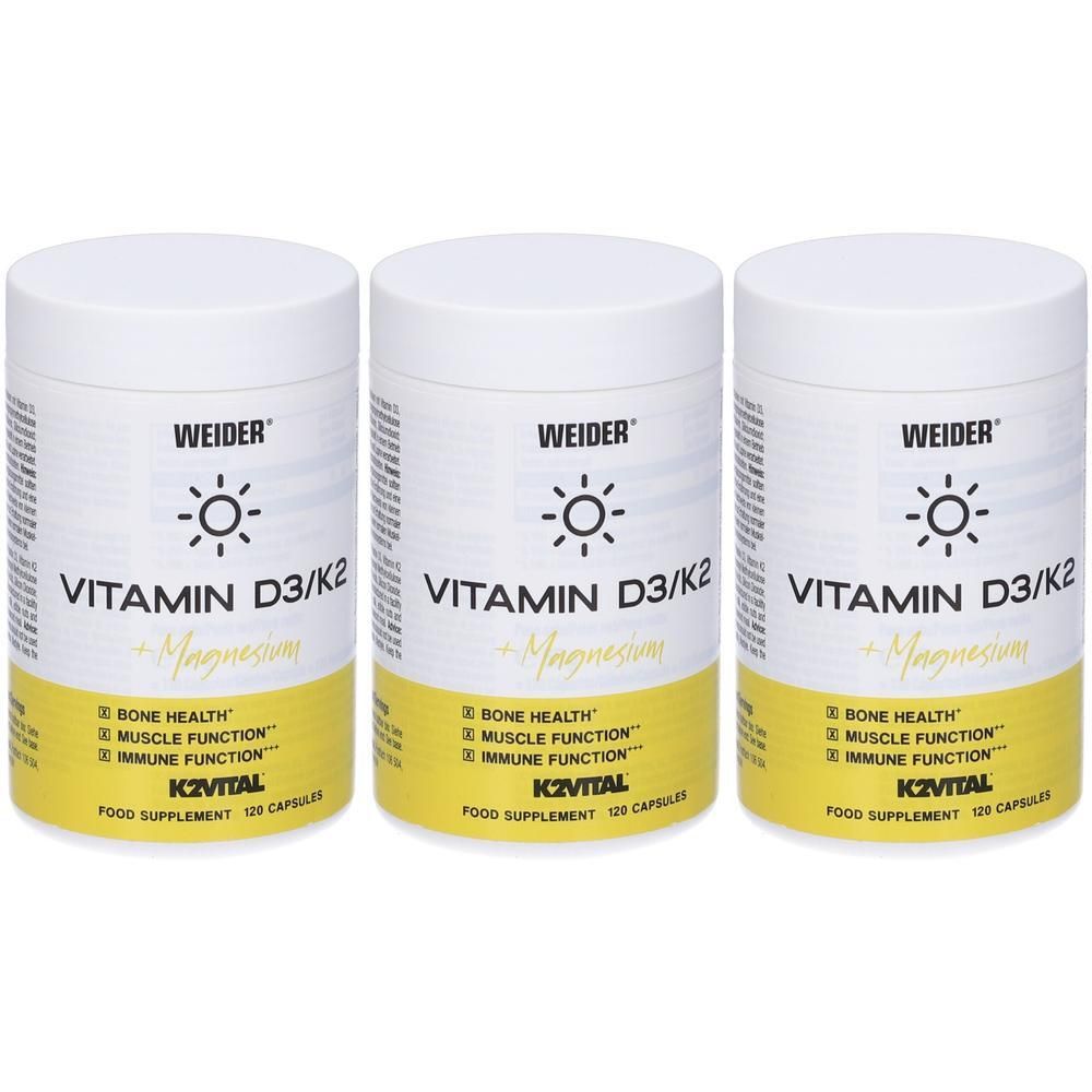 Weider Vitamin D3/k2 + Magnesium