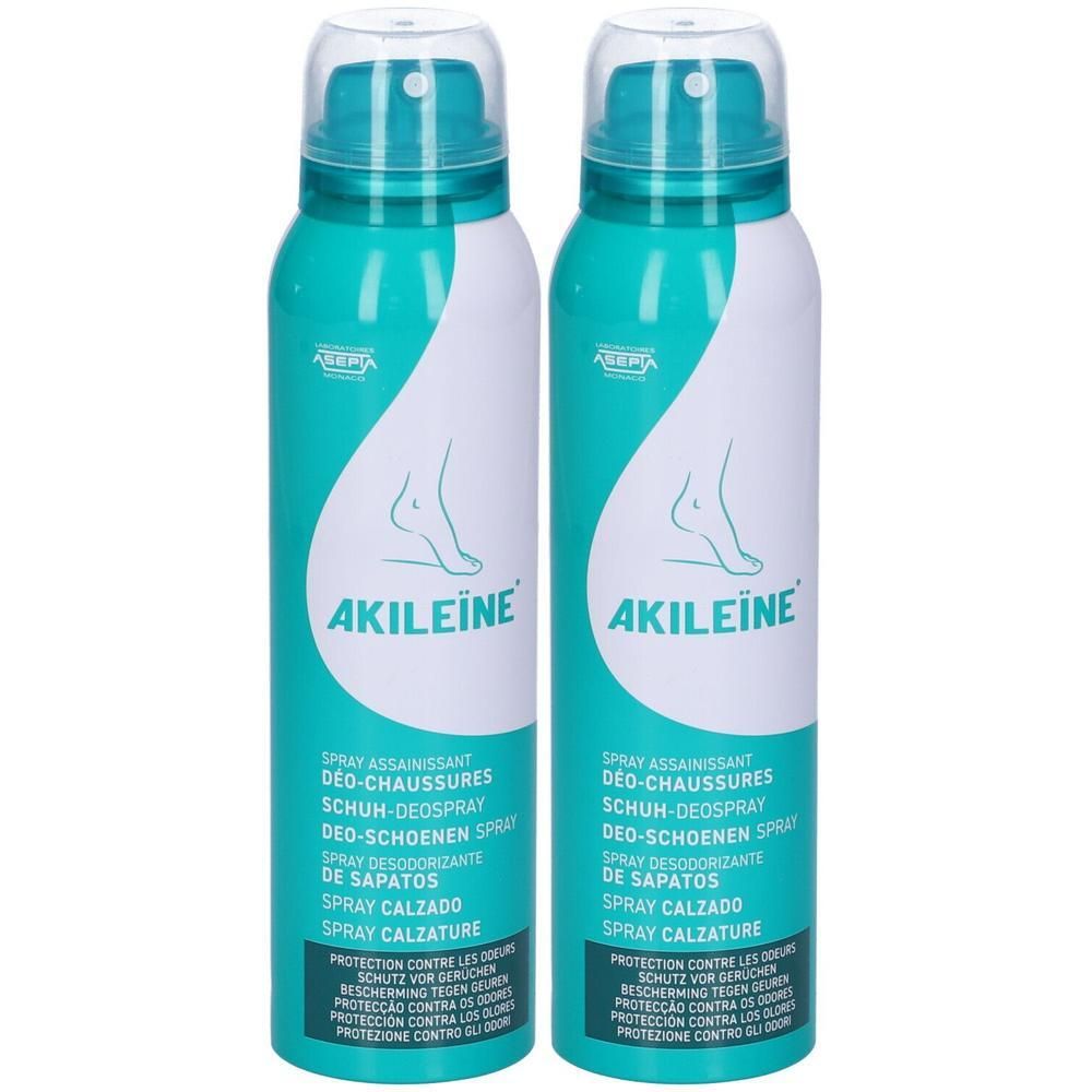 Akileïne® Deo Spray igienizzante per scarpe