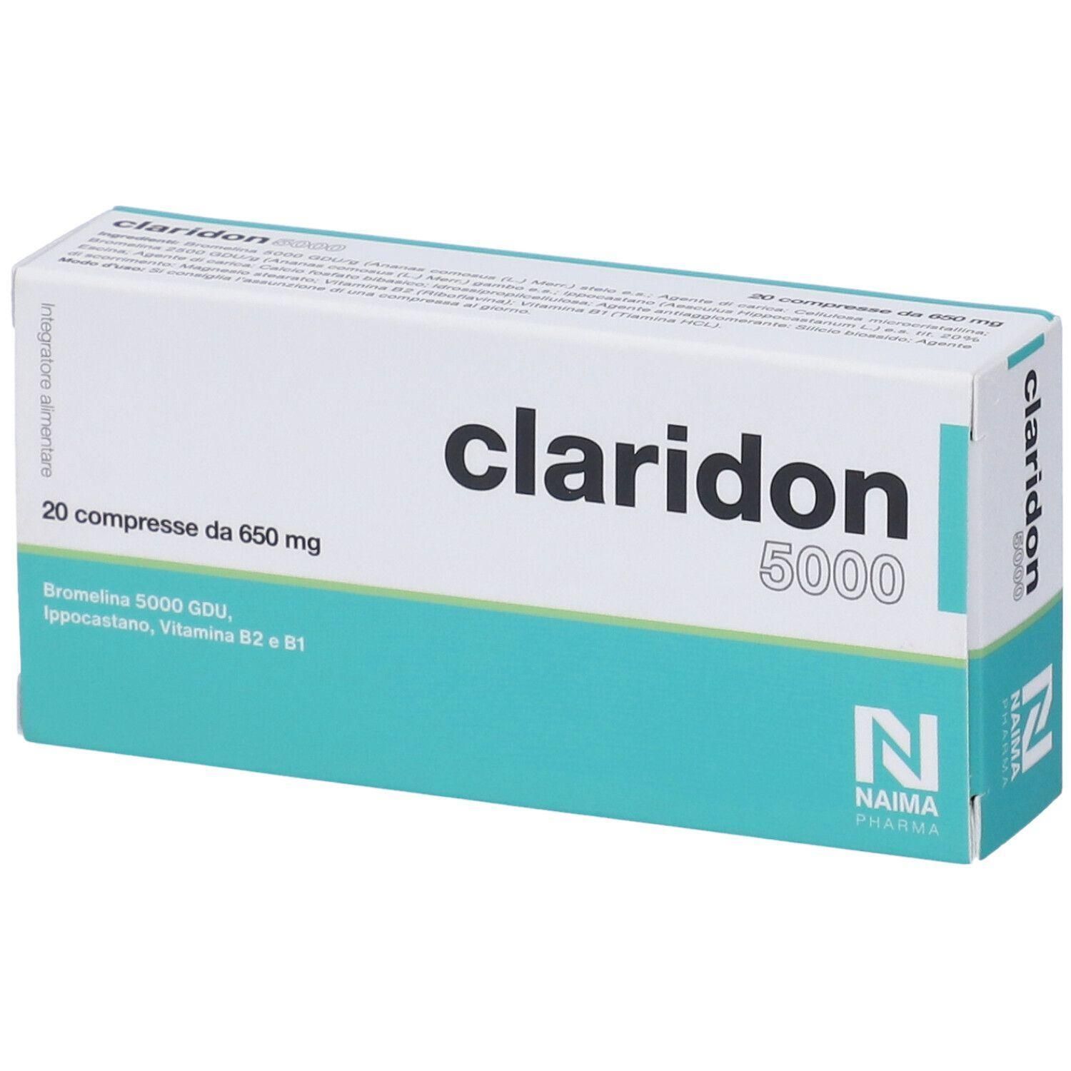 Claridon 5000 20 Compresse