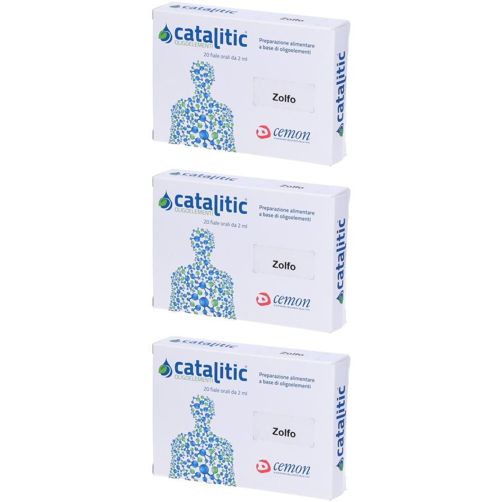 Catalitic Oligoelementi Zolfo S 20 Ampolle