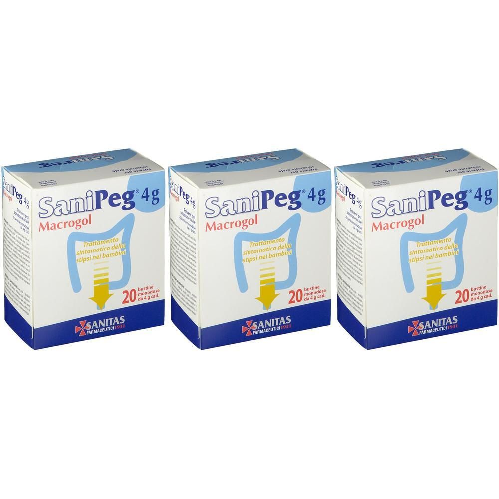 Sanipeg® 4 g Macrogol Bustine