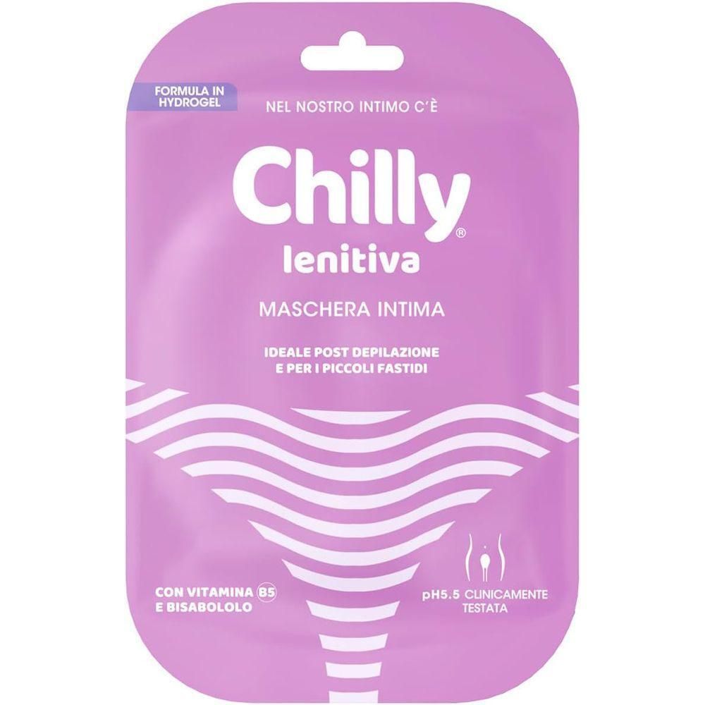 Chilly Maschera Intima Lenitiva: formula in idrogel con Vitamina B5 e Bisabololo. Per piccoli fastidi.