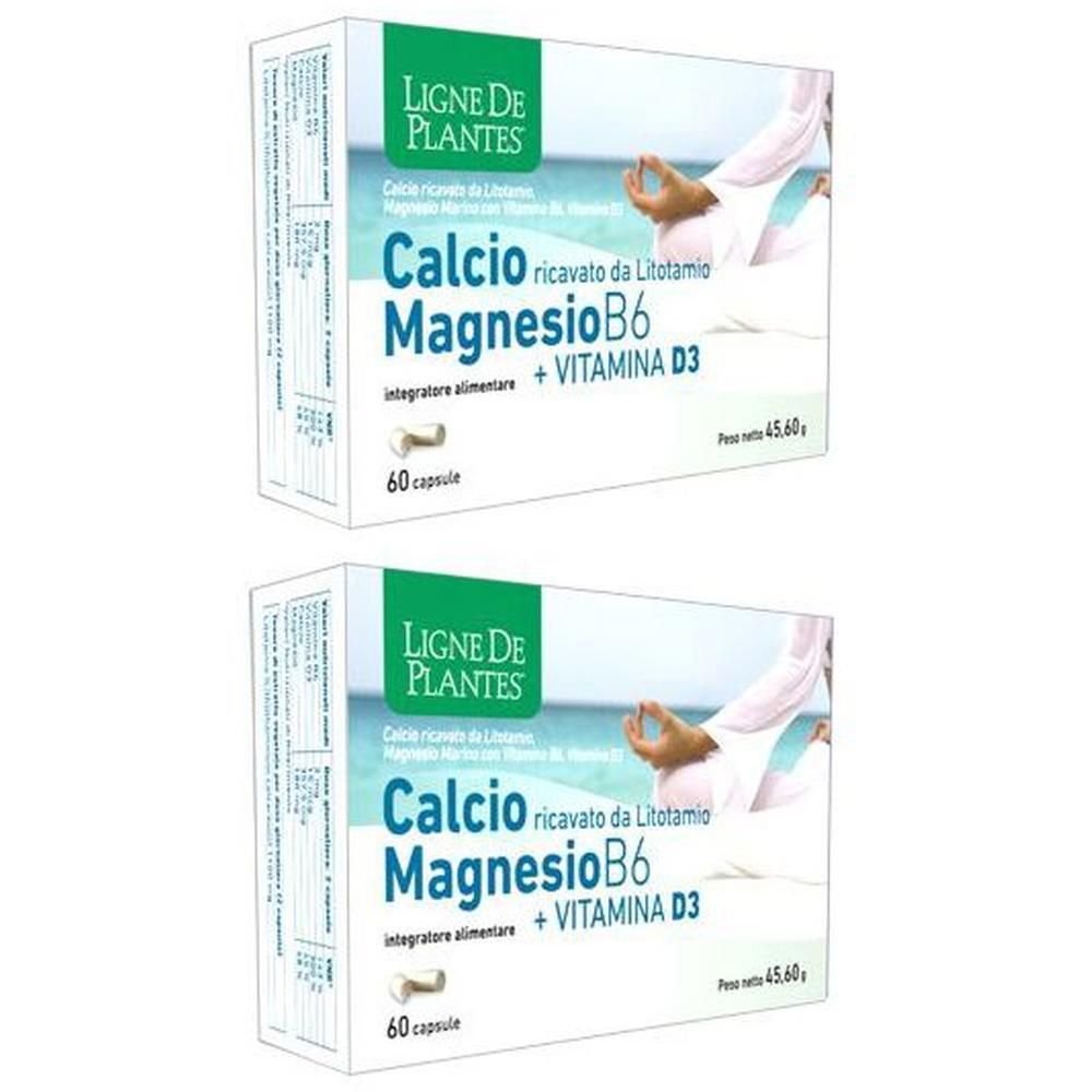 Calcio + Magnesio B6 + Vitamina D3 60 Capsule