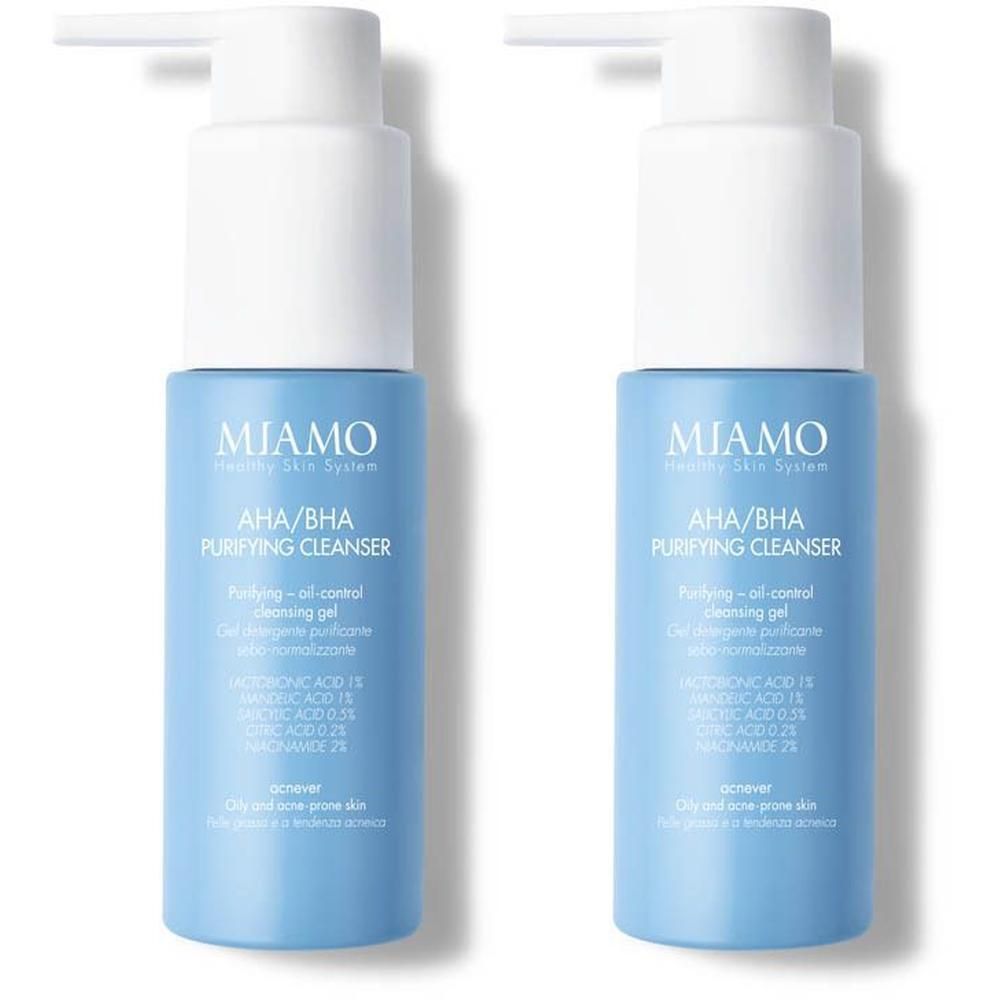 Miamo AHA/BHA Gel Detergente Purificante Sebo Normalizzante