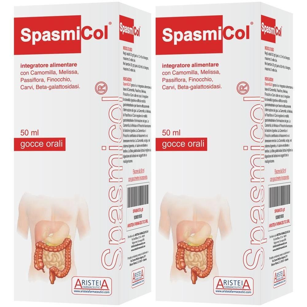 Aristeia Farmaceutici Spasmicol Gocce Orali