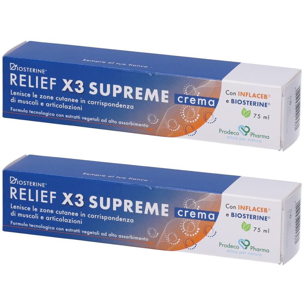 Biosterine Relief X3 Supreme Crema 75 Ml