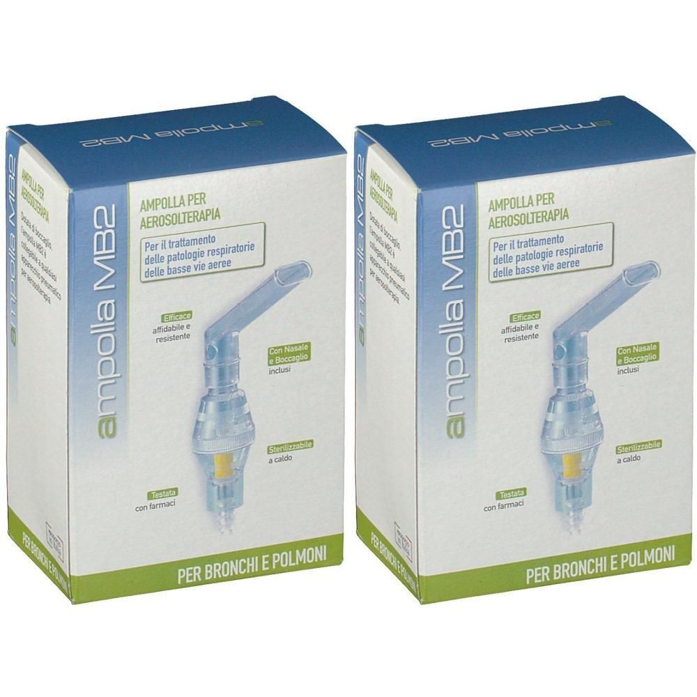 ampolla MB2 per Aerosolterapia