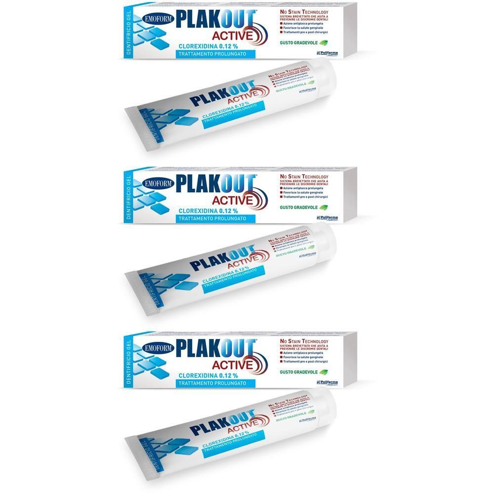 Emoform® Plak Out® Active Dentifricio 0,12%