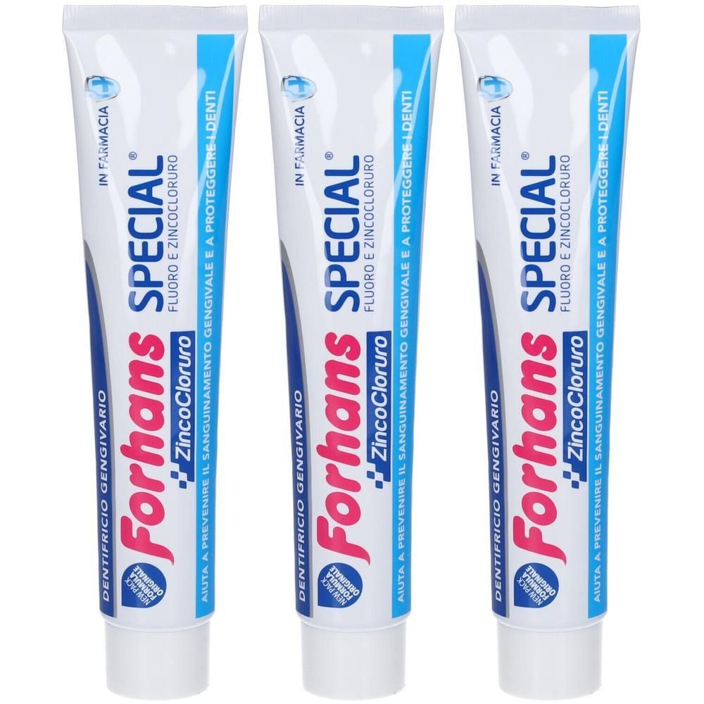 Forhans Special® Fluoro e Zincocloruro