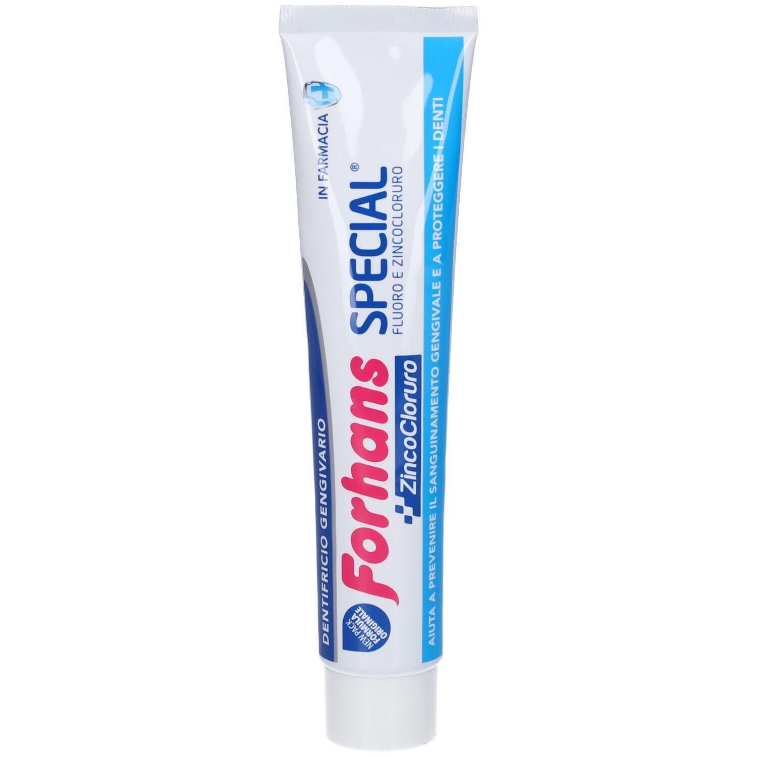 Forhans Special® Fluoro e Zincocloruro